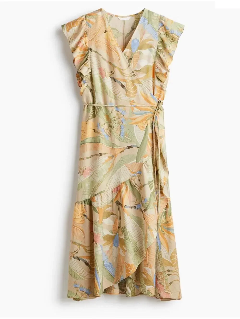 H&M | Dresses | Hm Wrap Dress Long Ruffle Sz M | Poshmark H&M | Dresses | Hm Wrap Dress Long Ruffle Sz M | Poshmark